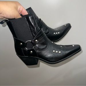 Topshop Western Leather Boots